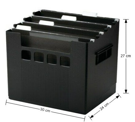 Archivero Súper Decoflex c/4 Fólder Negro Carta Oxford® 43013 [Pieza] 78787430136