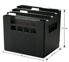 Archivero Súper Decoflex c/4 Fólder Negro Carta Oxford® 43013 [Pieza] 78787430136