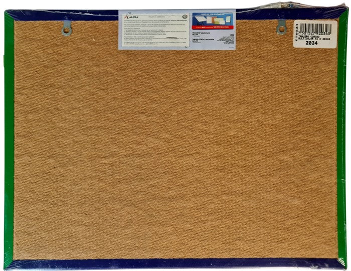 Tablero de Corcho Marco Plástico Multicolor 30×40cm Alfra® 2034 [Pieza] 7501527920343 2
