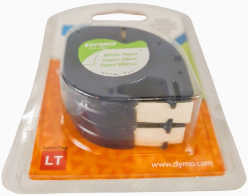 Cinta p/Rotulador LetraTag® LT Papel c/2 Blanco Perla 12mm×4m Dymo® 10697 [Paquete] 71701106971 4