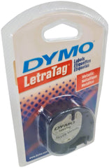 Cinta p/Rotulador LetraTag® LT Plastificada Plata Metálico 12mm×4m Dymo® 91338 [Pieza] 71701913388 4