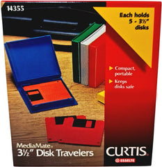 Porta Diskettes para/5 Travel Case 3½" Colores Curtis® Esselte® 14355 [Pieza] 39068143558 2