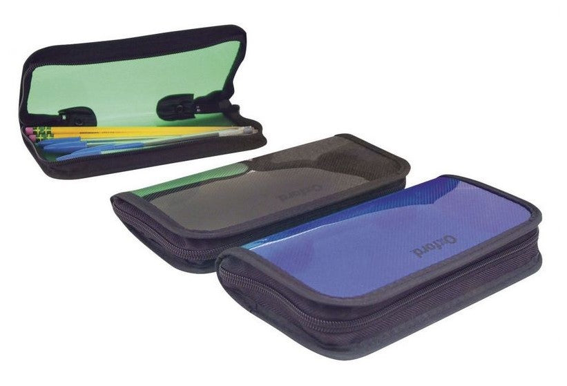 Lapicera Estuche Plástico cierre zipper Varios 21×10×3cm Oxford® F728 [Pieza] 78787007284