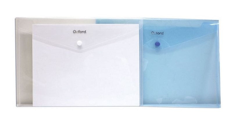 Sobre p/DocumentoPlástico c/Broche Colores Carta Oxford® F412 [Pieza] 78787004122 2