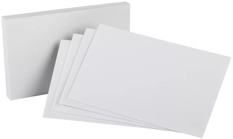 Tarjeta Índice Blanca Rayada  c/100 Oxford® [Paquete] Imagen secundaria del producto