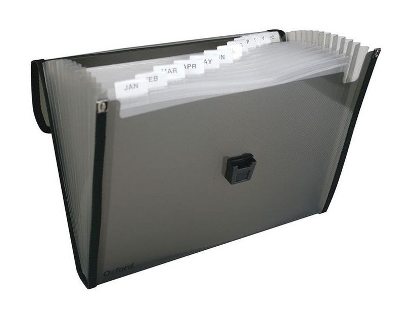 Archivero Expandible c/Broche Azul-Humo Carta Oxford® F154 [Pieza] 78787001541