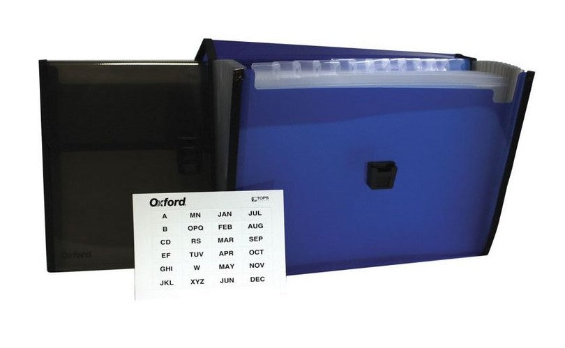 Archivero Expandible c/Broche Azul-Humo Carta Oxford® F154 [Pieza] 78787001541 3