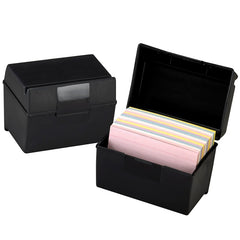 Caja de Plástico p/Tarjeta Indice 4×6" Oxford® 01461 [Pieza] 78787014619