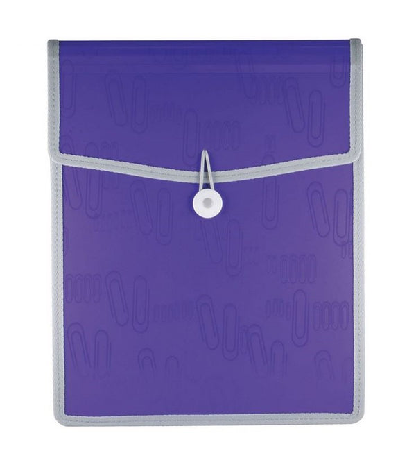 Sobre p/DocumentoPlástico I Clip Vertical c/Liga Violeta Carta Oxford® F455 [Pieza] 78787074552 2