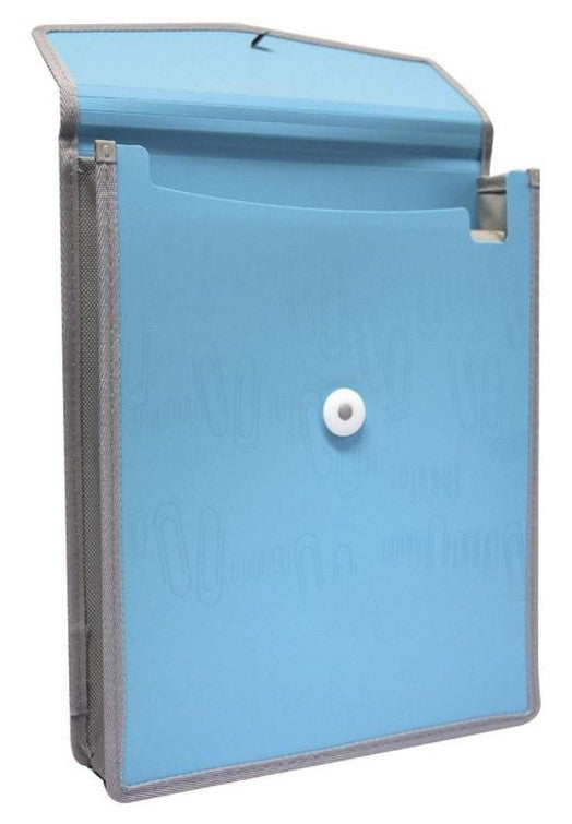 Sobre p/DocumentoPlástico I Clip Vertical c/Liga Aqua Carta Oxford® F458 [Pieza] 78787104587
