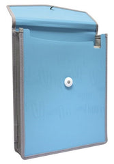 Sobre p/DocumentoPlástico I Clip Vertical c/Liga Aqua Carta Oxford® F458 [Pieza] 78787104587