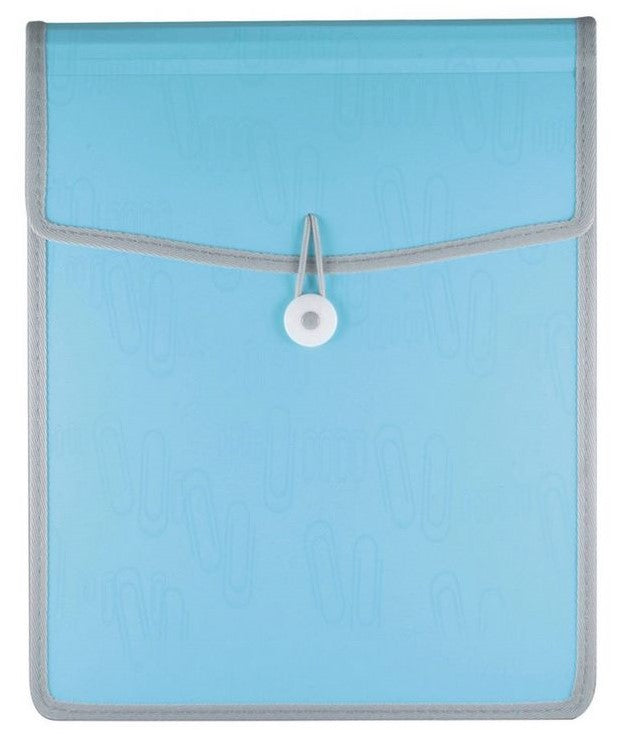 Sobre p/DocumentoPlástico I Clip Vertical c/Liga Aqua Carta Oxford® F458 [Pieza] 78787104587 2
