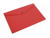 Sobre p/DocumentoPlástico Horizontal c/Broche Rojo Opaco Carta Oxford® F412R Pieza 78787084124 2