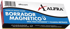 Borrador p/Pintarrón Magnético Fieltro Amarillo Alfra® 6678 [Pieza] 7501527966785