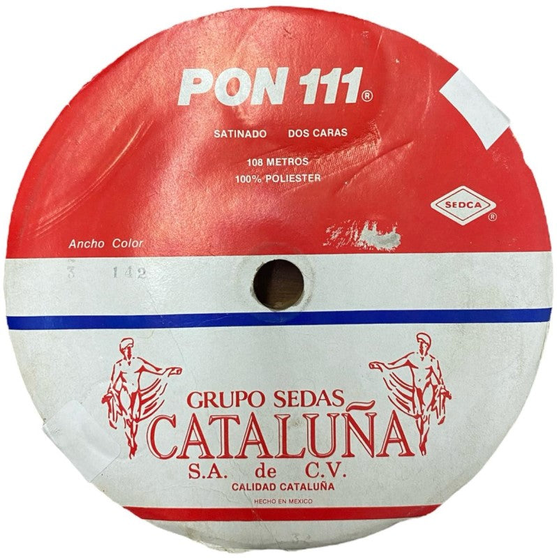 Listón Cataluña Satin 0111 Satin 2 Caras I 018 Rosa 18 A3 (108m) Cataluña® [Metro] 3