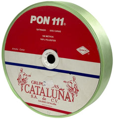 Listón Cataluña Satin 0111 Satin 2 Caras K 019 Menta 19 A9 (108m) Cataluña® [Metro]
