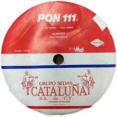 Listón Cataluña Satin 0111 Satin 2 Caras I 091 Agua A3 (108m) Cataluña® [Metro] 2