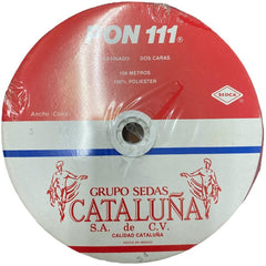 Listón Cataluña Satin 0111 Satin 2 Caras I 044 Palo de Rosa A3 (108m) Cataluña® [Metro]