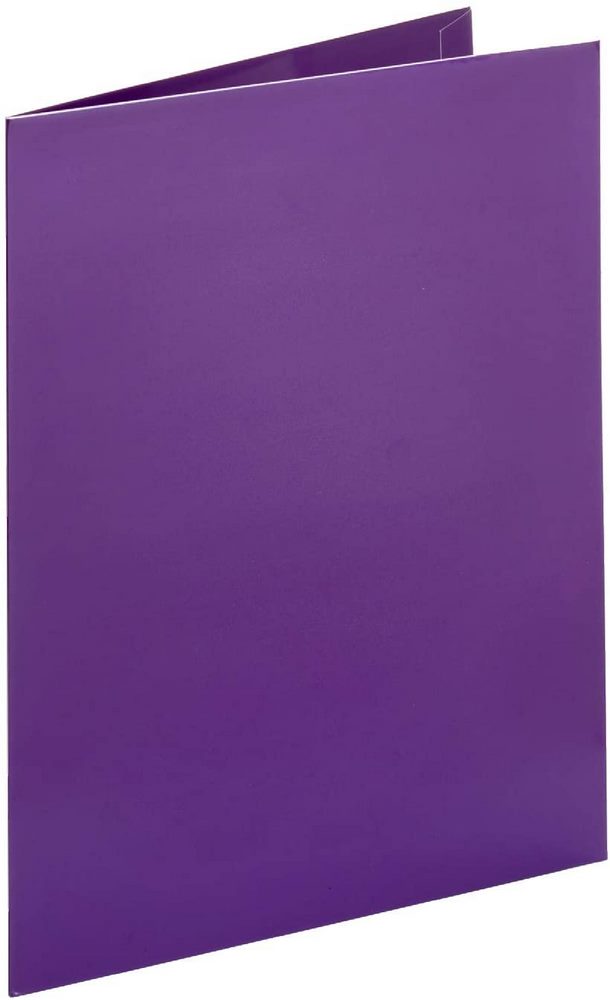 Fólder Doble Solapa 9.5cm Showfolio Laminado Morado Carta Oxford® 51726 Pieza 78787517264 05