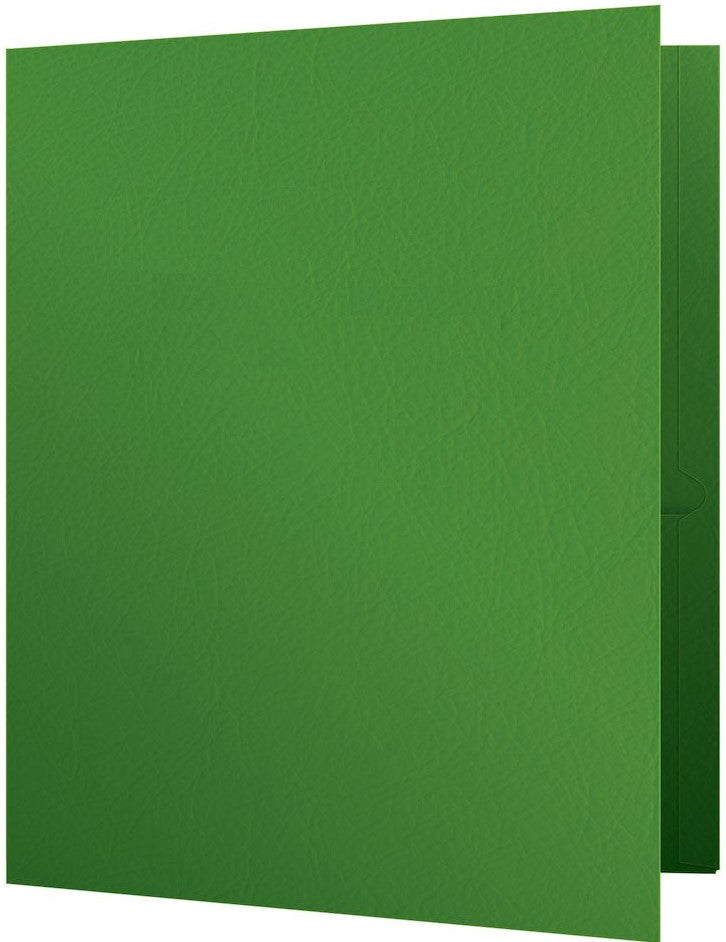 Fólder Doble Solapa Cartoncillo Gofrado Mate Verde Claro Carta Oxford® 57503 Pieza 78787575035 02