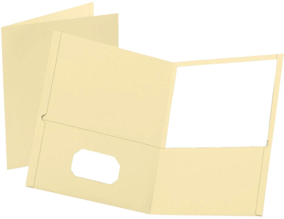 Fólder Doble Solapa Cartoncillo Gofrado Mate Crema Carta Oxford® 57517 Pieza 78787575172 01