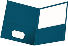 Fólder Doble Solapa Cartoncillo Gofrado Mate Azul Carta Oxford® 57502 Pieza 78787575028 01