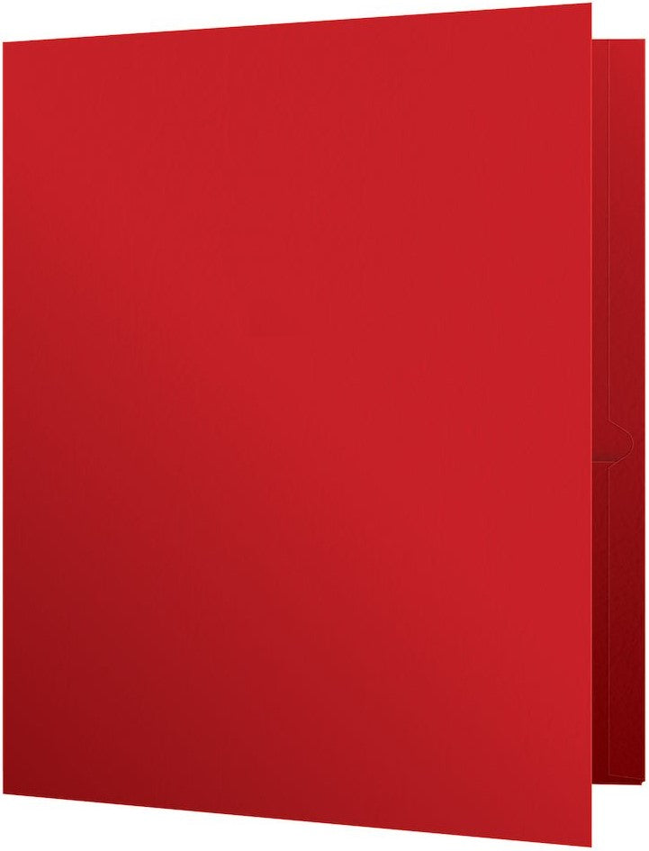 Fólder Doble Solapa Cartoncillo Gofrado Mate Rojo Carta Oxford® 57511 Pieza 78787575110 02
