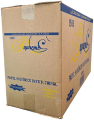 Papel Higiénico Jr. Gold Hoja Doble c/12 Rollos 150m×8.2cm Supreme® 1505 [Caja] 7502242641589 2