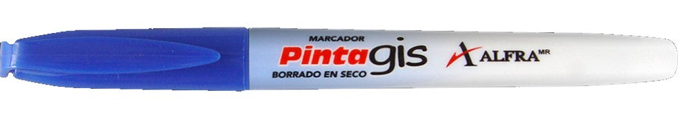 Marcador p/Pizarrón Pintagis Punta Mediana Azul Alfra® Pieza