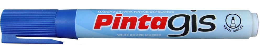 Marcador p/Pizarrón Pintagis Punta Cincel Azul Alfra® [Pieza]