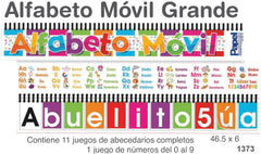 Alfabeto Móvil 46.5×6cm Padi® 1373 [Pieza] 682158013738