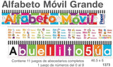 Alfabeto Móvil 46.5×6cm Padi® 1373 Pieza 682158013738