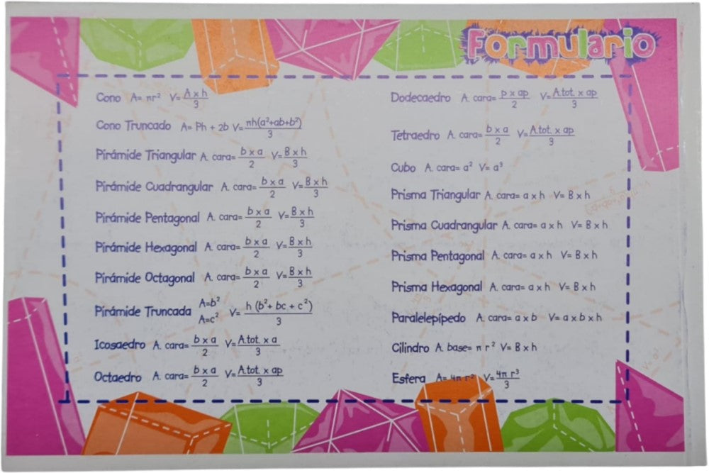 Material Didáctico Cuerpos Geométricos c/20 23.5×15.5 Padi® 219 [Pieza] 682158002190 2
