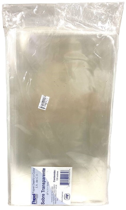 Sobre Polipropileno c/Fue c/100 27×11+3cm Padi® 932 [Pieza] 682158009328