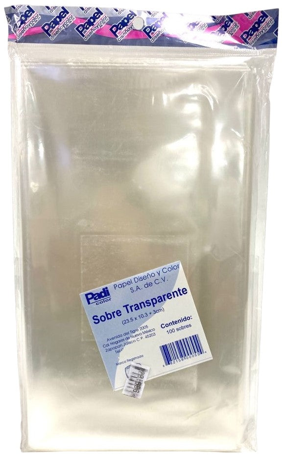 Sobre Polipropileno c/Fue c/100 23.5×10.3+ Padi® 055 [Pieza] 682158000554