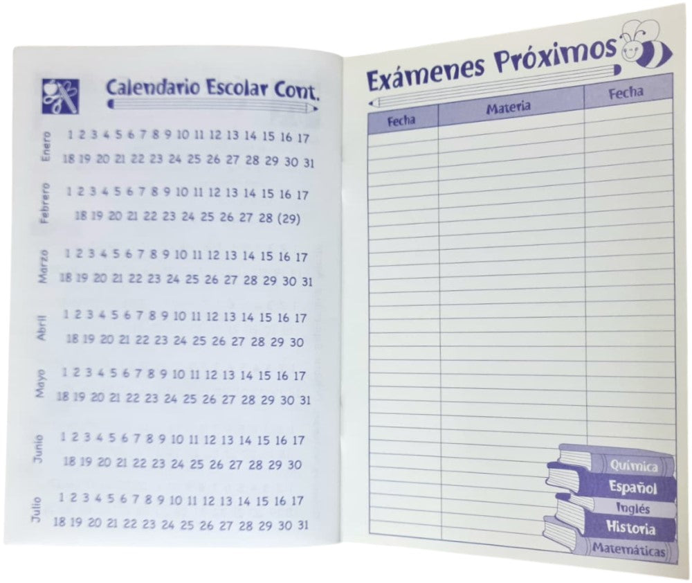 Cuaderno Registro Tareas 40 Paginas 14×20½cm Padi® 301 [Pieza] 682158003012 5